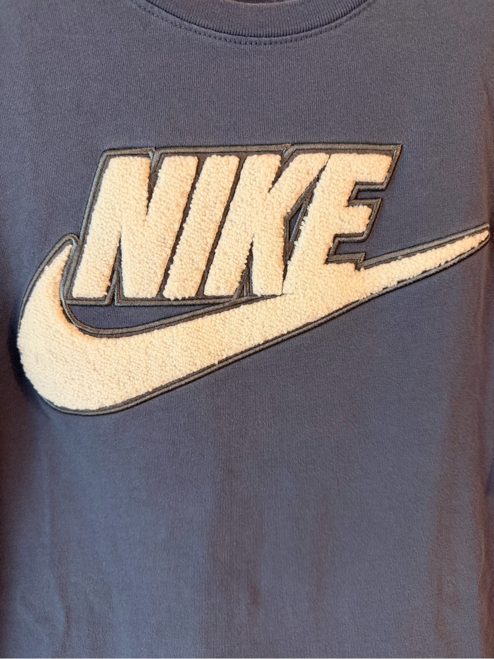Nike Big Swoosh Chenille Logo Tee